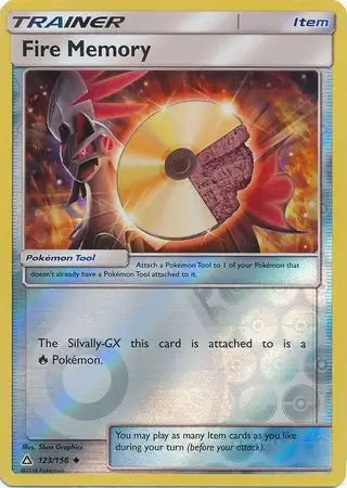 Ultra Prism Fire Memory #123/156 reverse holo